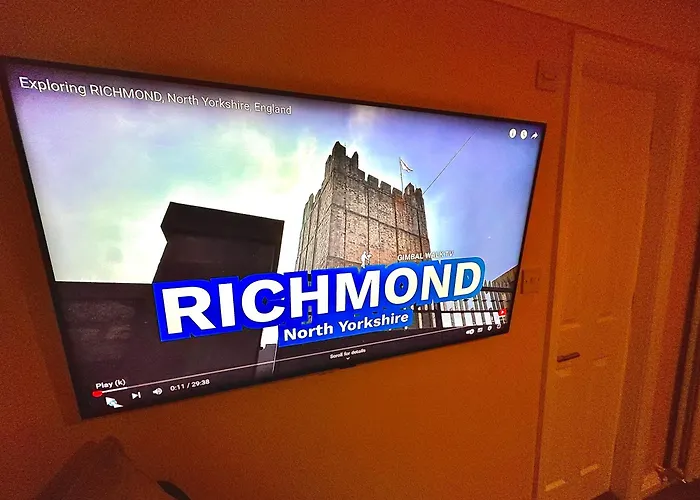 Church View 2 Large En Bedrooms With King Size Beds & Smart Tv Apartment Richmond (North Yorkshire)